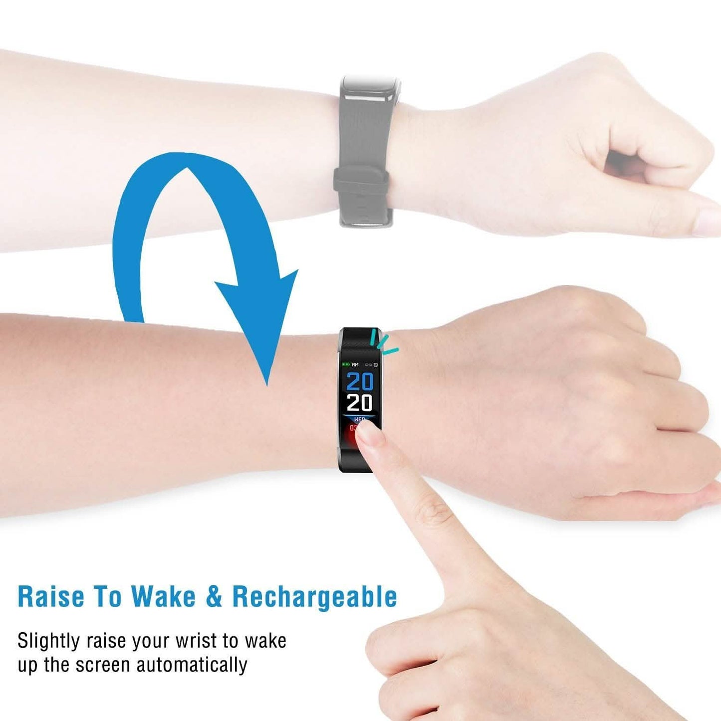 0.96-Inch Fitness Activity Tracker