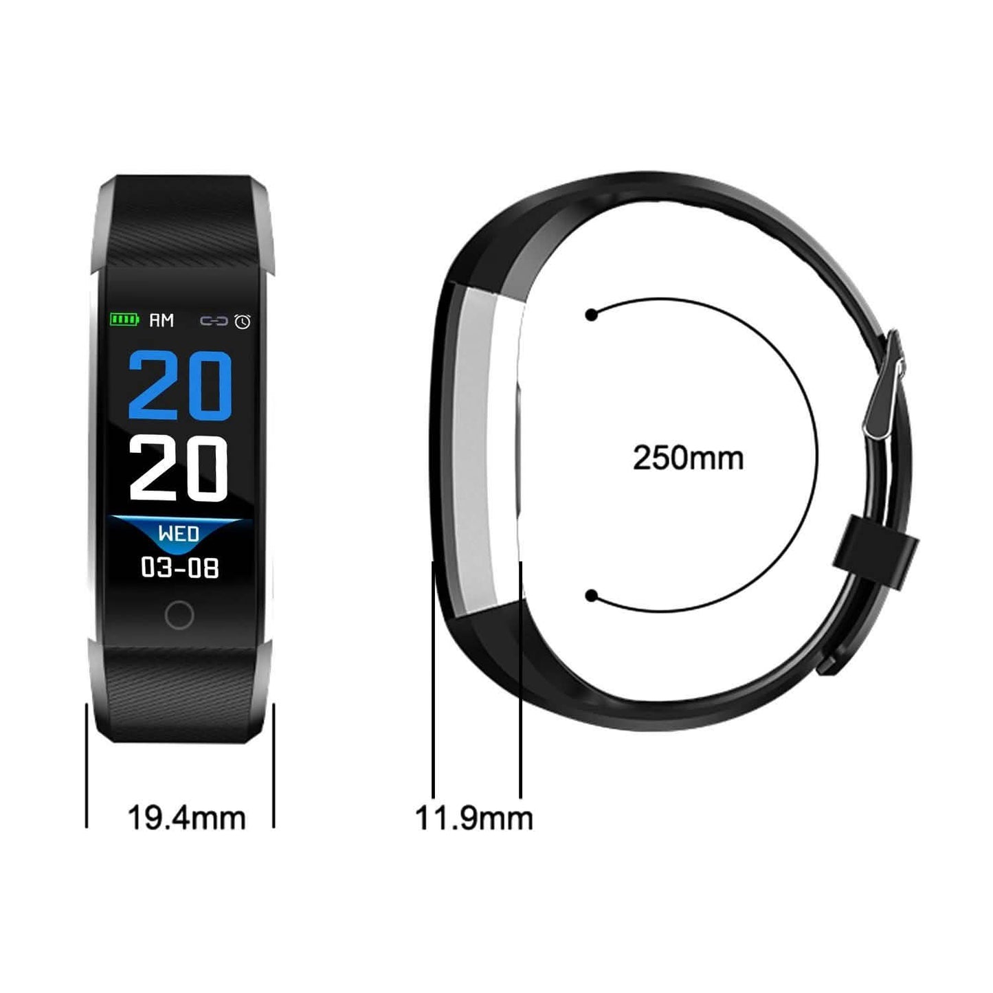 0.96-Inch Fitness Activity Tracker