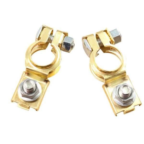 1-Pair: Adjustable Battery Terminal Clamp Clips