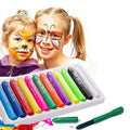 12-Piece: Washable Face Paint Crayons