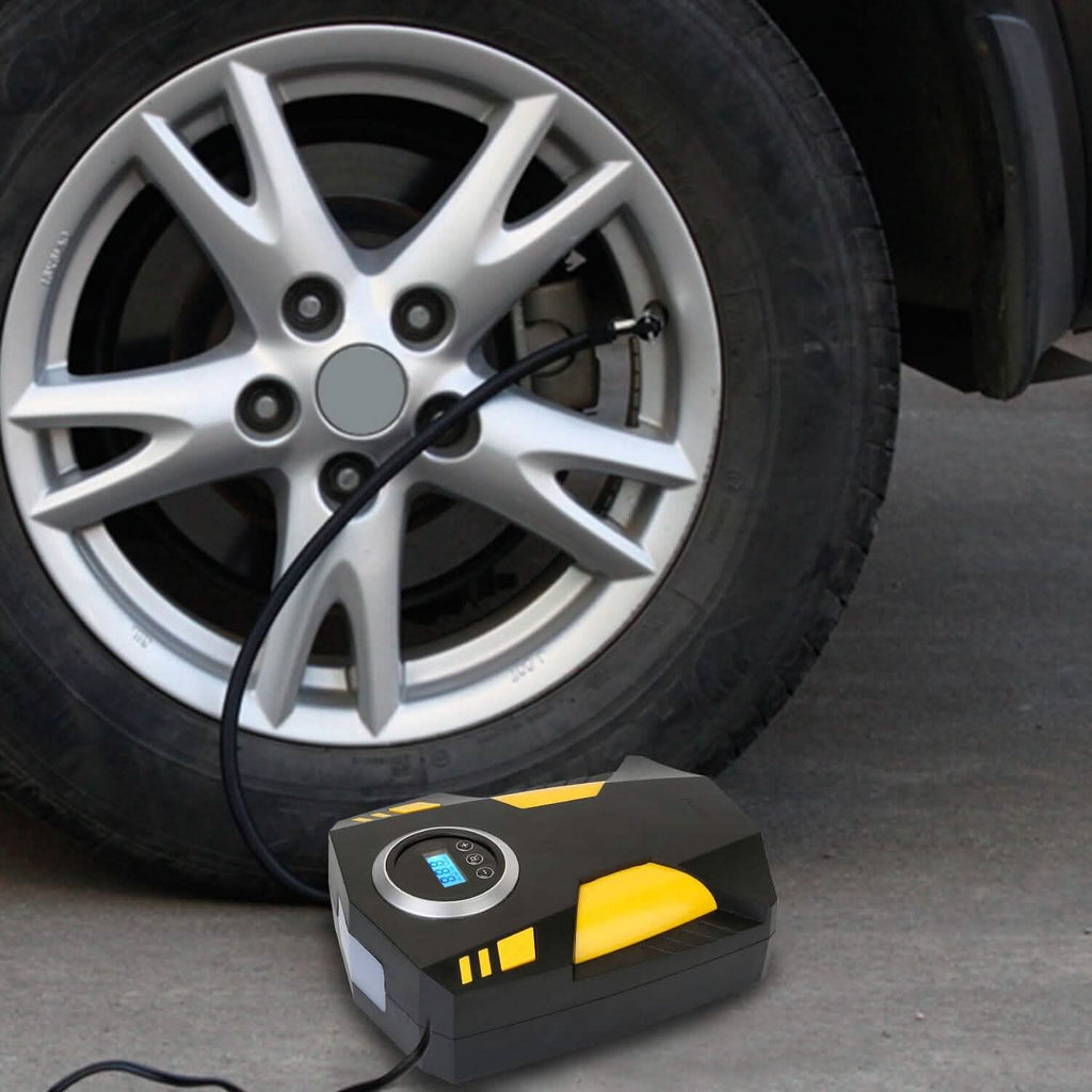 12V Digital Car Air Pump Compressor with LED Light 150 PSI