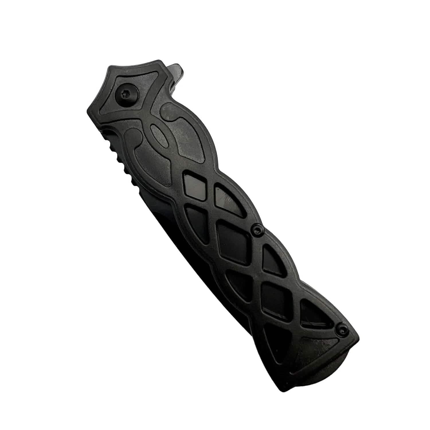 2-Pack: 3.75" Weave Pattern Knife with ABS Handle