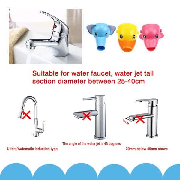 2-Pack: Faucet Extender Sink Handle Extension