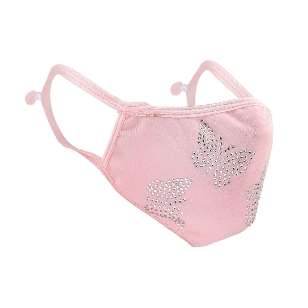 2-Pack: Reusable Washable Fitted Butterfly Pattern
