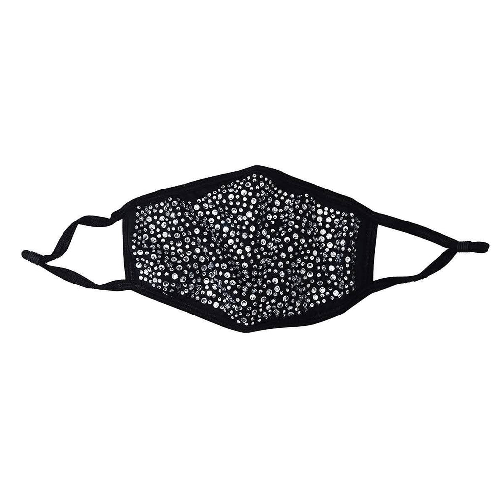 2-Pack: Reusable Washable Fitted Crystal Masks