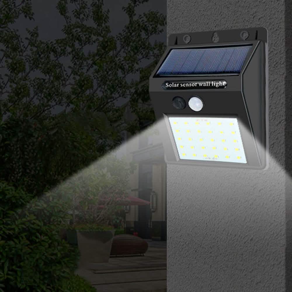 2-Pack: Solar Powered LED Wall Light