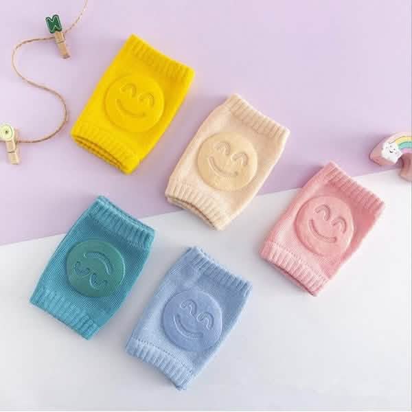 5-Pair: Baby Knee Pad Safety Crawling Elbow Cushion