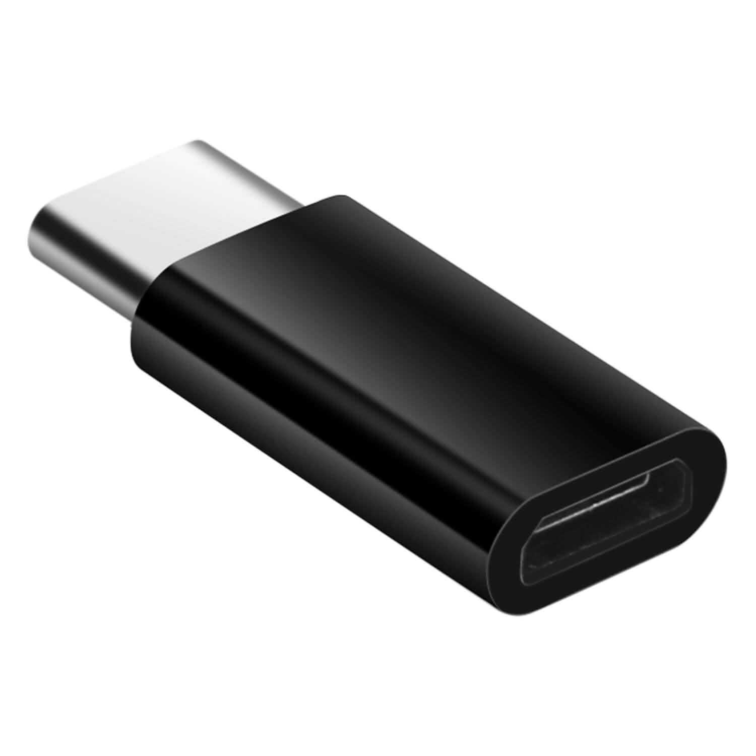 2-Piece: Micro USB To Type C Adapter