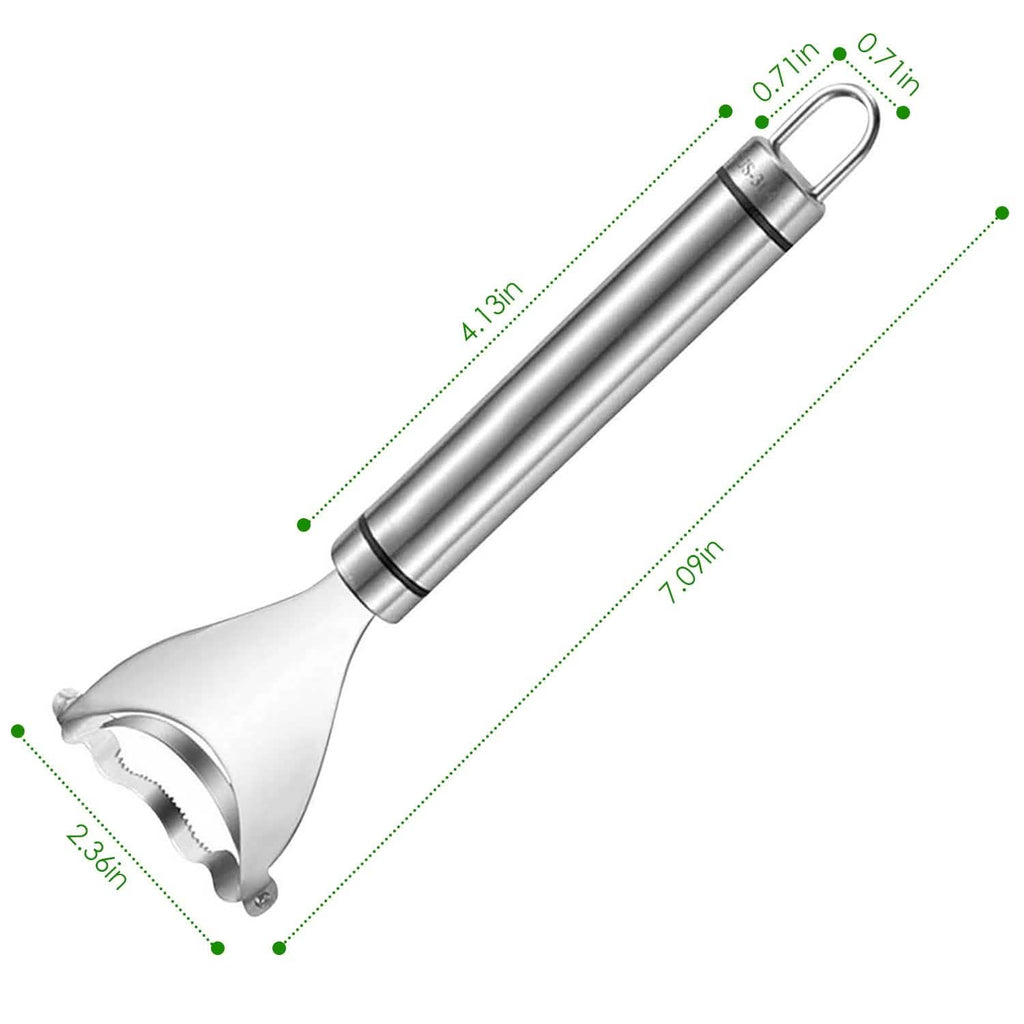 2-Piece: Stainless Steel Corn Cob Peelers