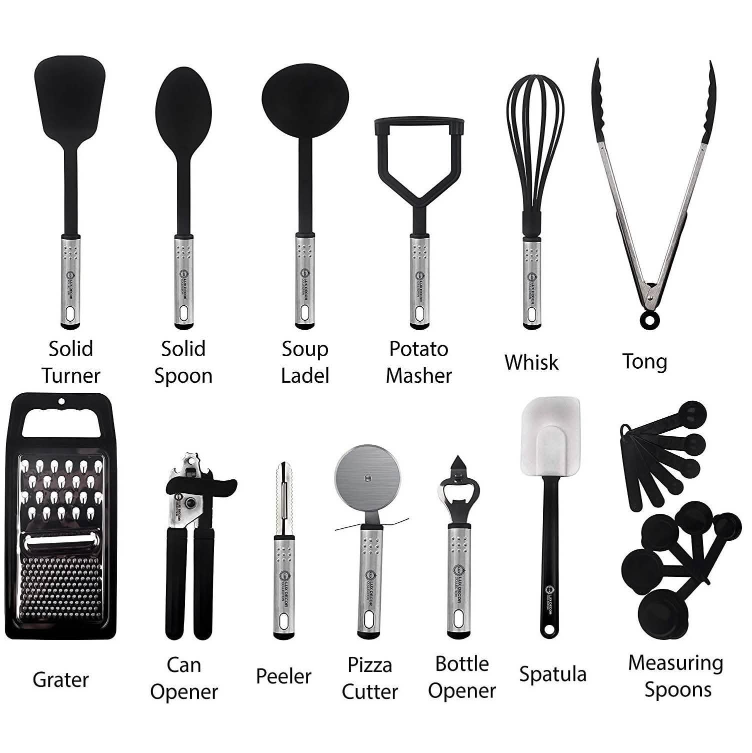 23-Pieces: Cooking Utensils Set