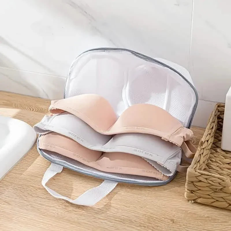 3-Pack: Anti-Deformation Washing Filter Pocket Bag