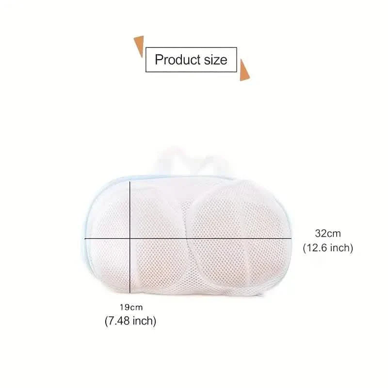3-Pack: Anti-Deformation Washing Filter Pocket Bag