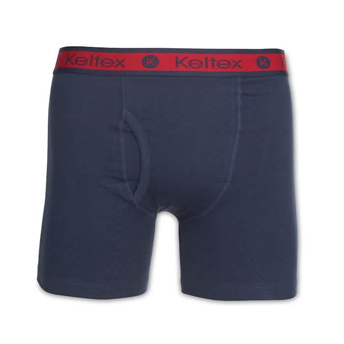 3-Pack: Keltex Men's Cotton Stretch Boxer Briefs