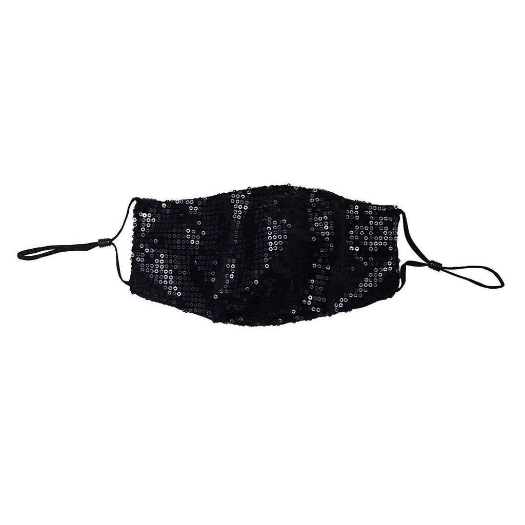 3-Pack: Reusable Washable Fitted Sequin Mask