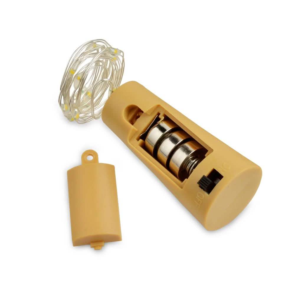 3-Pack: Wine Bottle Cork Copper LED Light Strips Rope Lamp Kit DIY Colorful