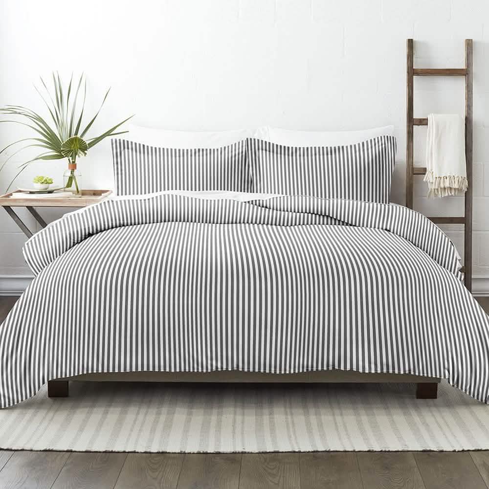 3-Piece: Ribbon Patterned Duvet Cover Set