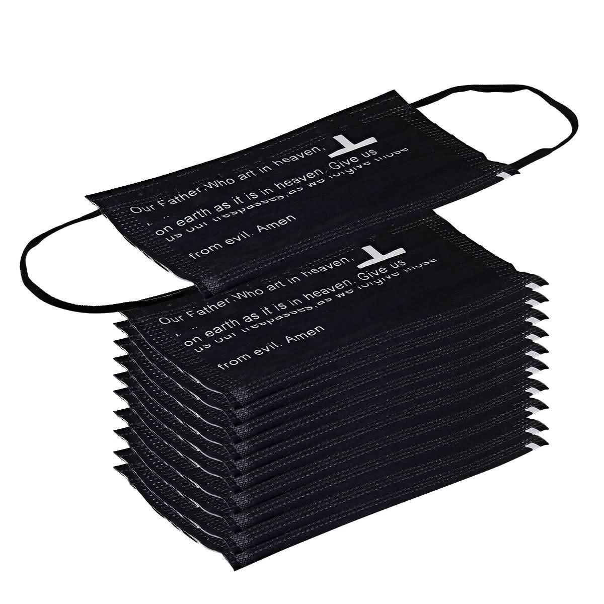 3 Ply Disposable Prayer Face Mask