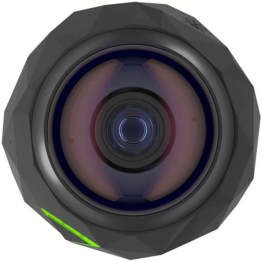 360Fly 4K VR Capable Action Video Camera Professional Camcorder - Black (Refurbished)