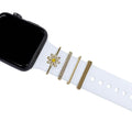 4-Piece Set: Decorative Apple Band Charms