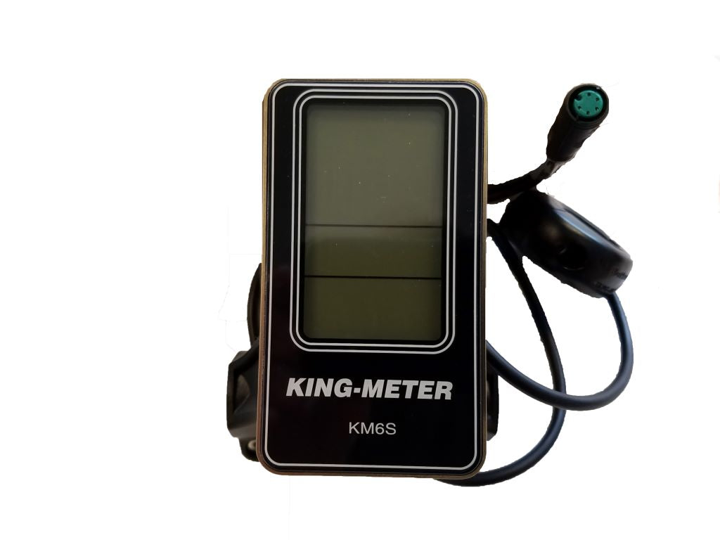 Beach Cruiser Kingmeter® KM6S LCD Smart PAS Device (Male Plug End - Female Pins) - VERSION 2