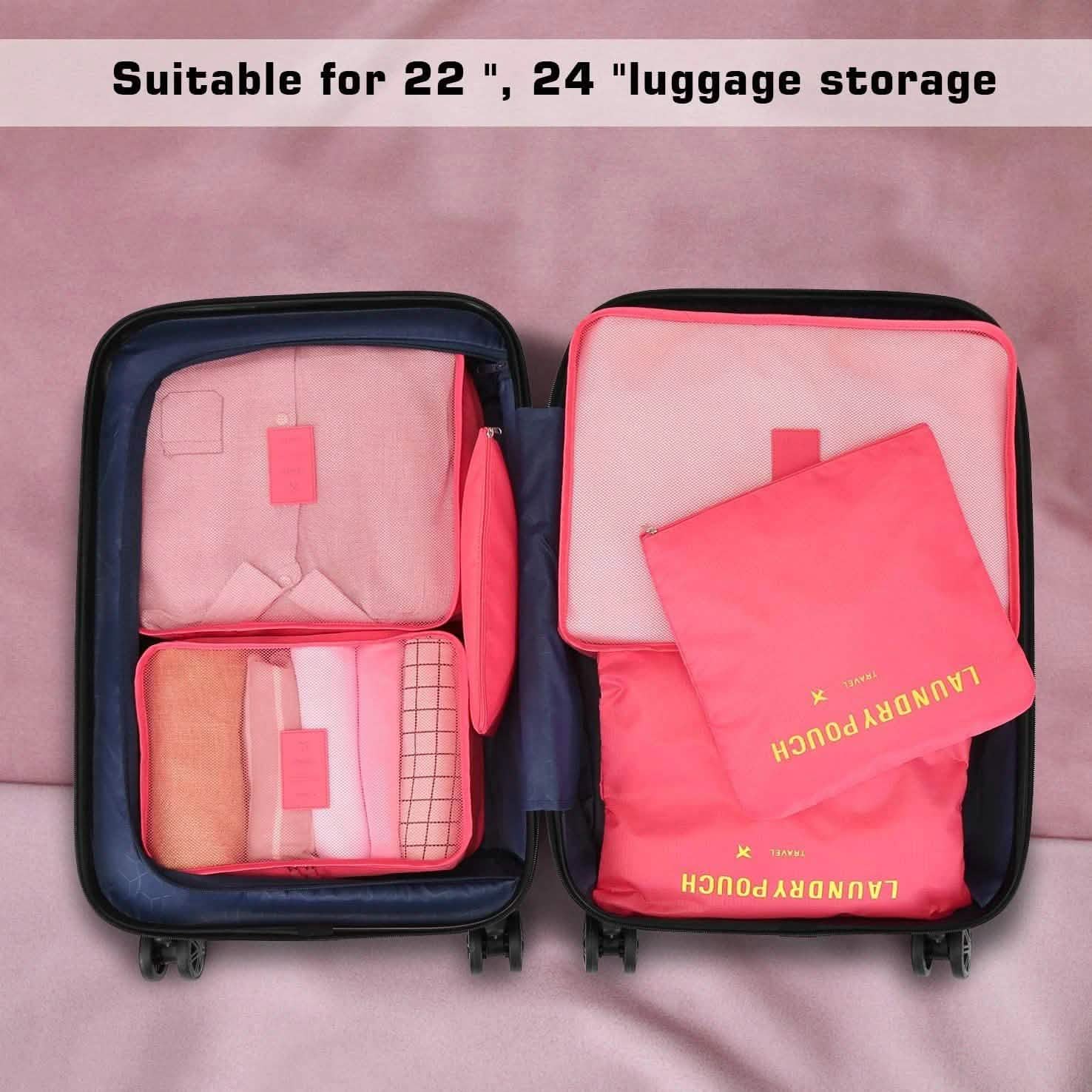 6-Pack: Fitnate Compression Packing Cubes