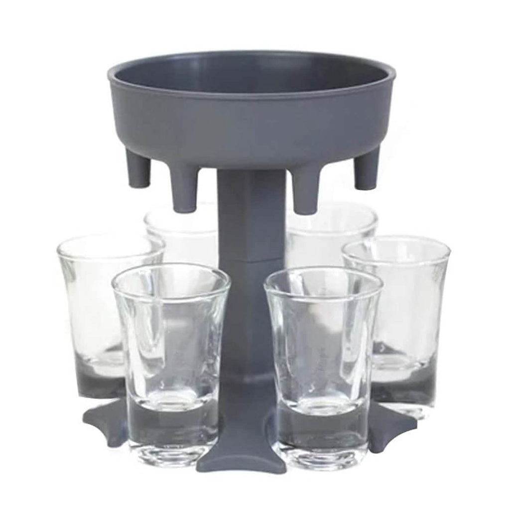 6 Shot Glass Dispenser and Holder