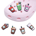 7-Piece: Frappucino Croc Shoe Charms Set