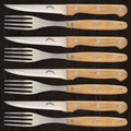 8-Piece Set: Steak Knife and Fork Set