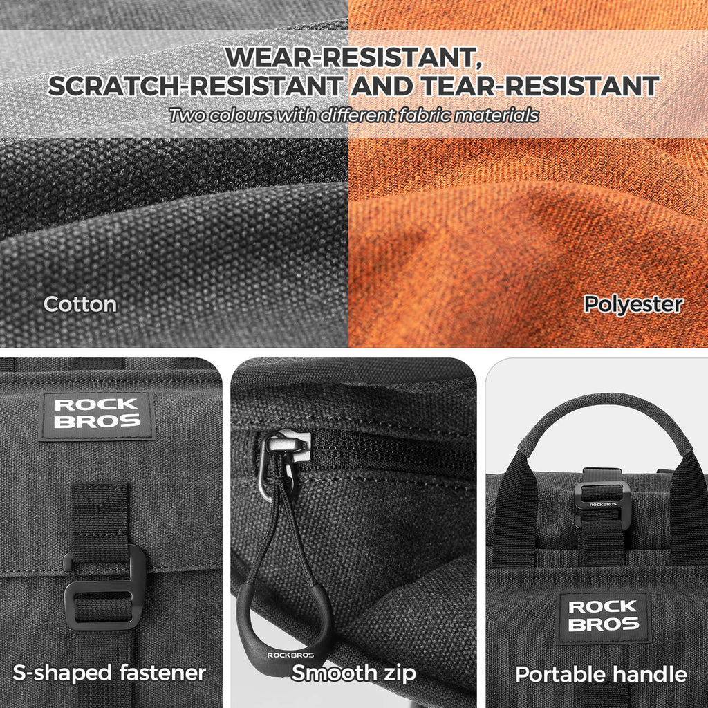 Folding Bike Handlebar Bag - 11.5L
