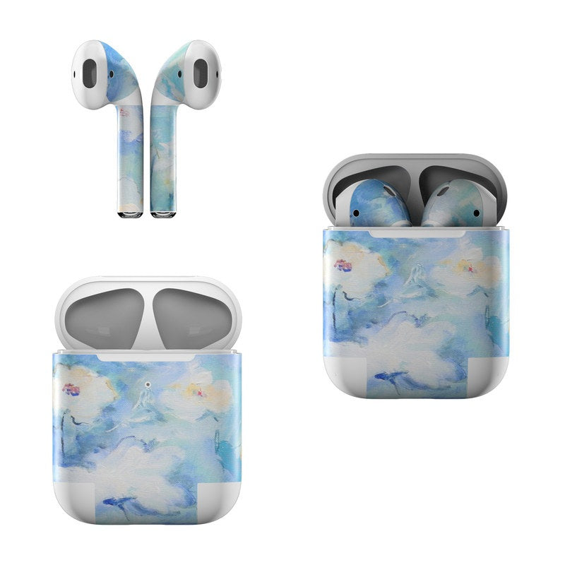 White & Blue - Apple AirPods Skin