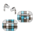 Turquoise Plaid - Apple AirPods Pro Skin