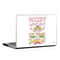 Accept What Isn't - Laptop Lid Skin