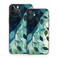 Teal and Indigo - Apple iPhone 12 Skin