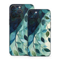 Teal and Indigo - Apple iPhone 14 Skin