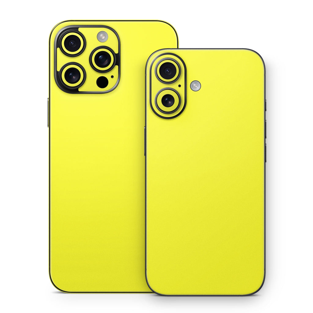 Solid State Lemon - Apple iPhone 16 Skin