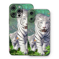 White Tigers - Apple iPhone 16 Skin