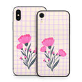 Floral Bouquet Grid - Apple iPhone X Skin
