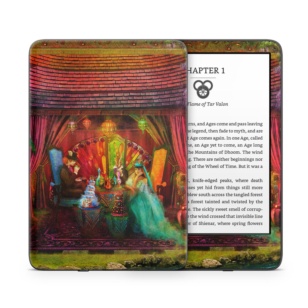 A Mad Tea Party - Amazon Kindle Skin