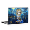 Alice in a Van Gogh - Laptop Lid Skin