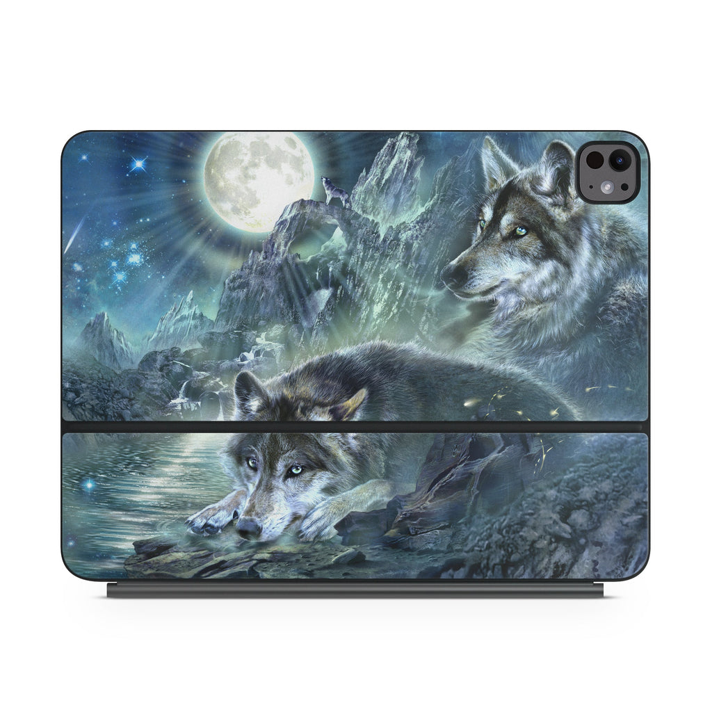 Bark At The Moon - Apple Magic Keyboard for iPad Skin