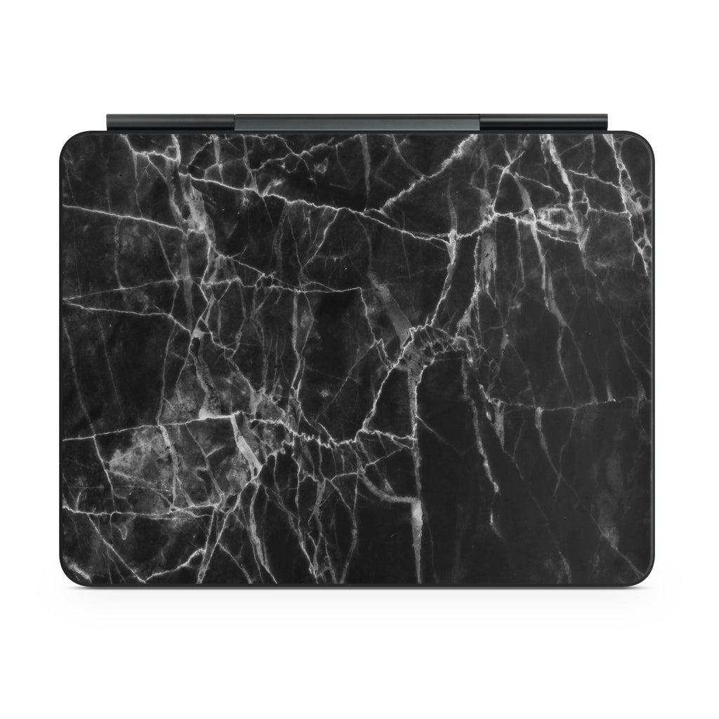 Black Marble - Apple Magic Keyboard for iPad Skin