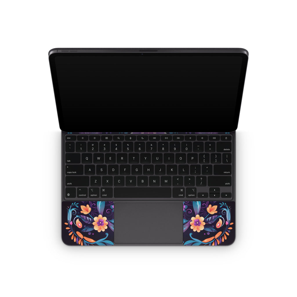 Calavera Azul - Apple Magic Keyboard for iPad Skin