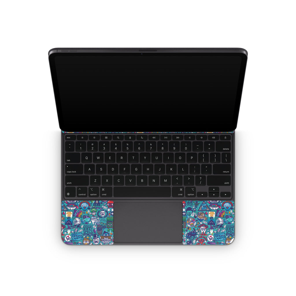 Cosmic Ray - Apple Magic Keyboard for iPad Skin
