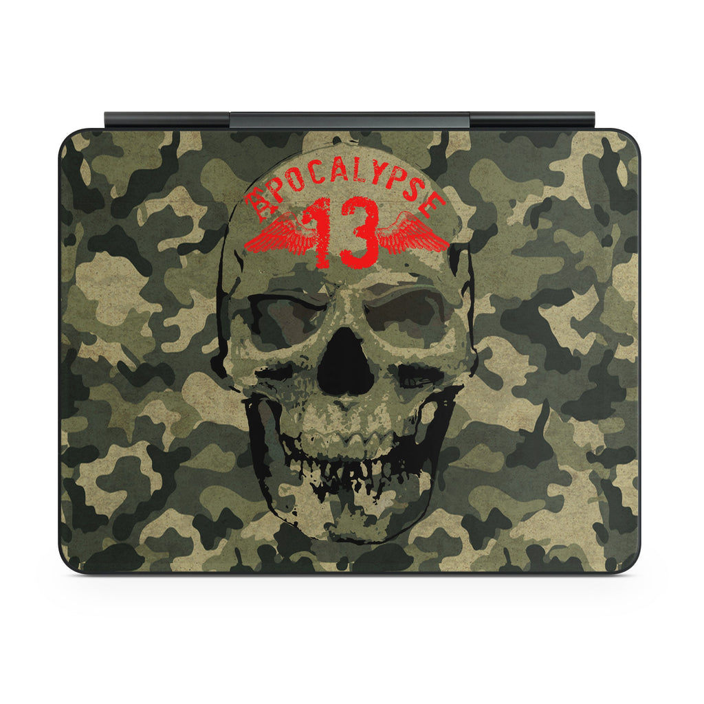 Camo Skull - Apple Magic Keyboard for iPad Skin