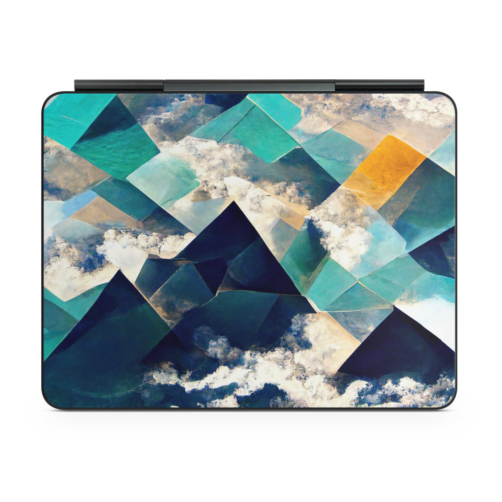 Gold Clouds - Apple Magic Keyboard for iPad Skin