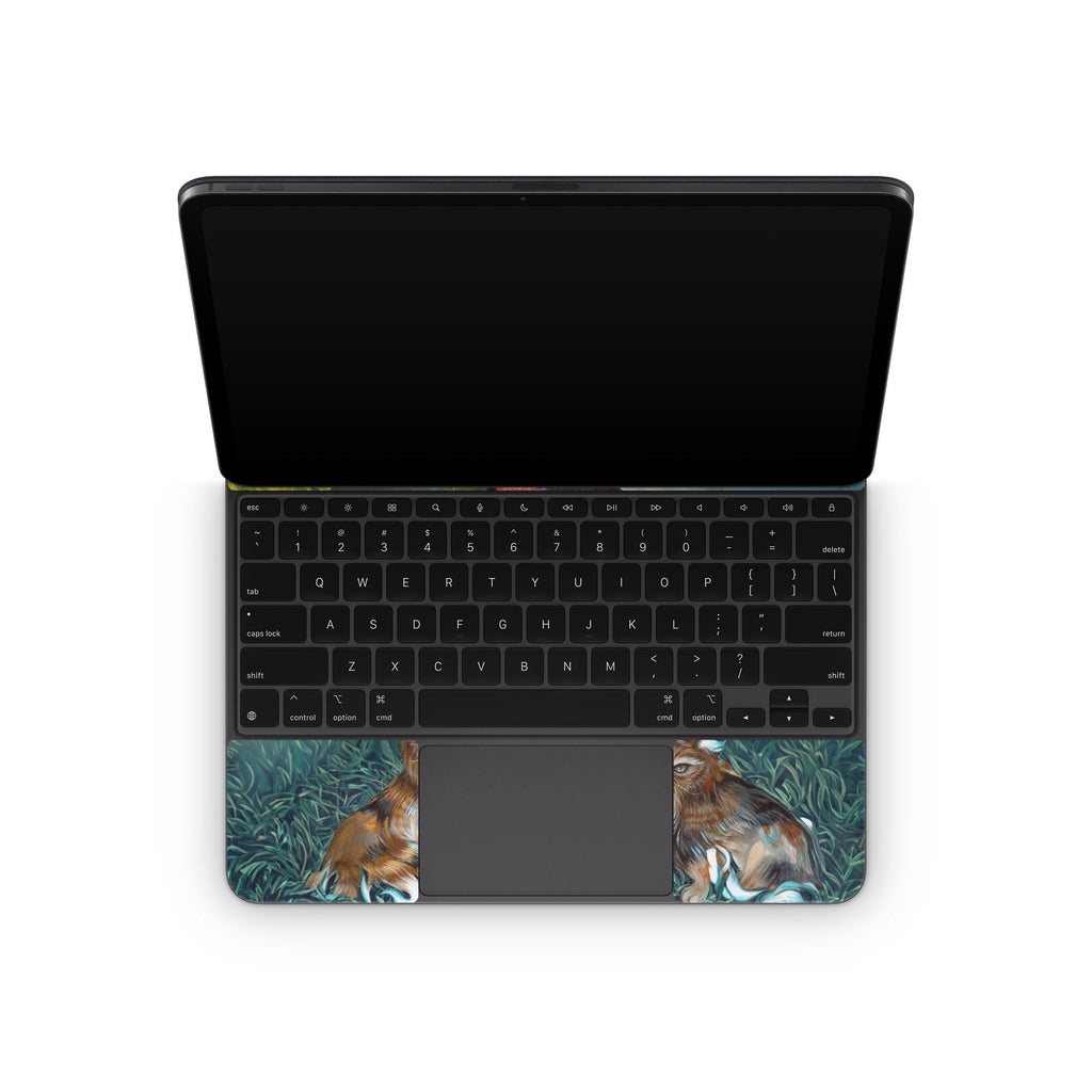 Kirin and Bakeneko - Apple Magic Keyboard for iPad Skin