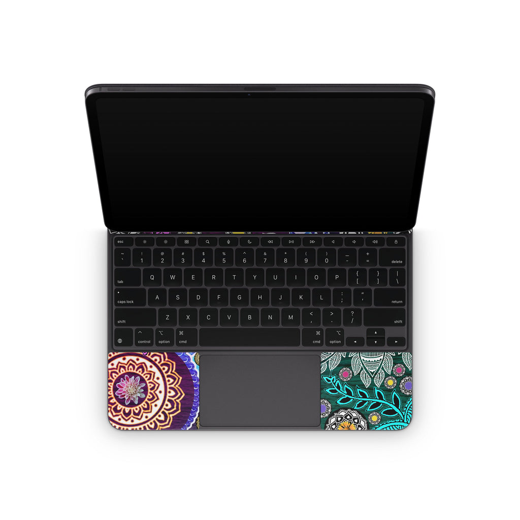 Mehndi Garden - Apple Magic Keyboard for iPad Skin