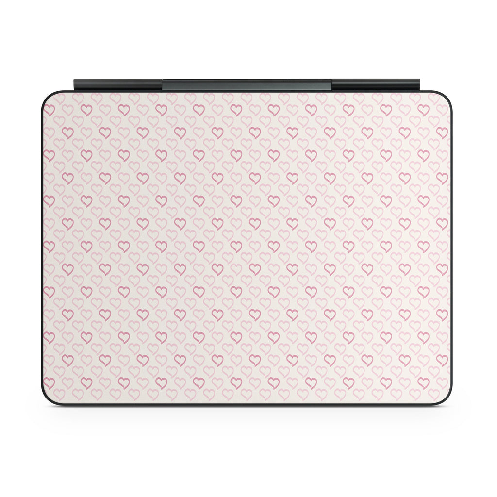 Patterned Hearts - Apple Magic Keyboard for iPad Skin