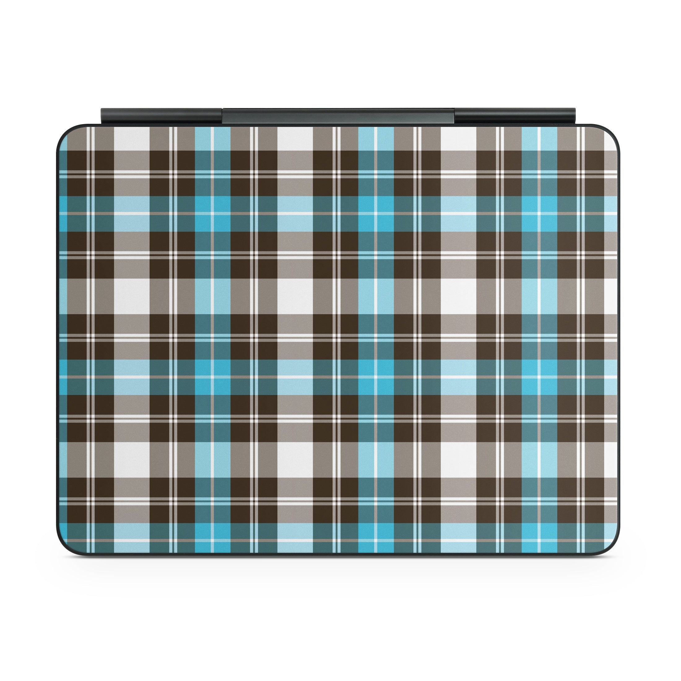 Turquoise Plaid - Apple Magic Keyboard for iPad Skin