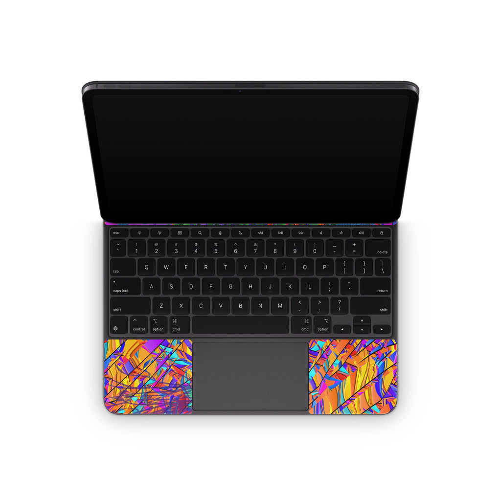 Stained Glass Tree - Apple Magic Keyboard for iPad Skin
